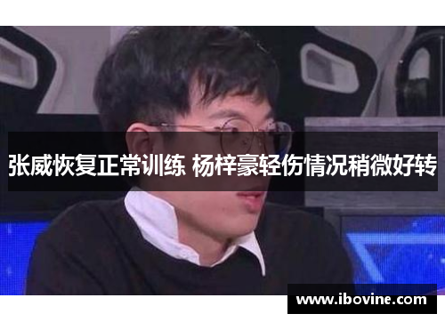 张威恢复正常训练 杨梓豪轻伤情况稍微好转